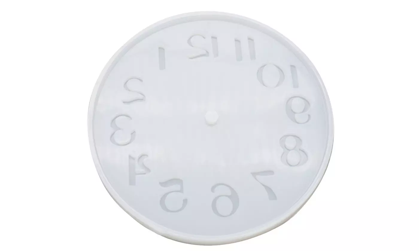 Silicone Clock Epoxy Resin Mold DIY Making Casting Tool Mould Handmade Craft