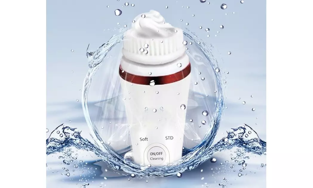 LINSAY Ultrasonic Facial & Body cleansing Brush with Temperature control - Second Medium