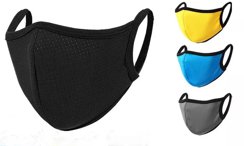 Outdoor Sports Ice Silk Sandwich Mask Bicycle Riding Face Mask - Primary Image