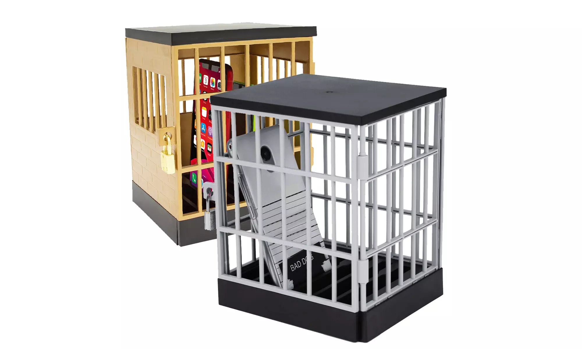 Zummy Mobile Phone Jail Cell Prison Lock Up Safe Smartphone  W/ Lock - Primary Image