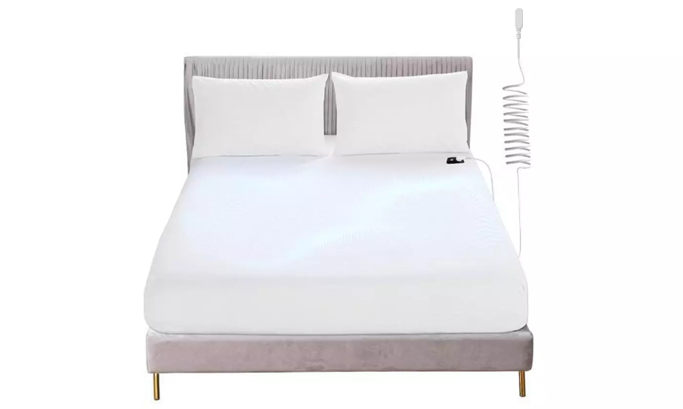 NewHome Organic Cotton Silver Fiber Grounding/Earthing Fitted Sheet