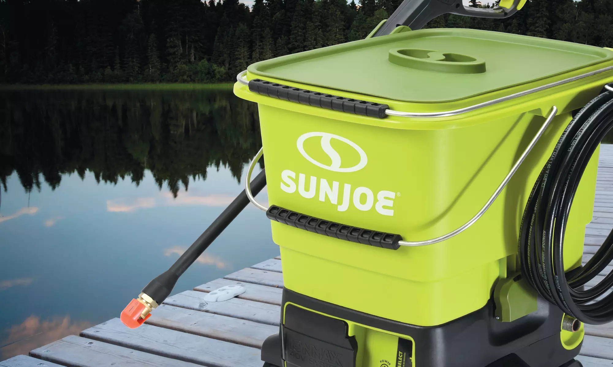 Sun Joe SPX6001C-XR Cordless Pressure Washer / 1160 PSI / iON 40V / 5.0 Ah - Second Medium