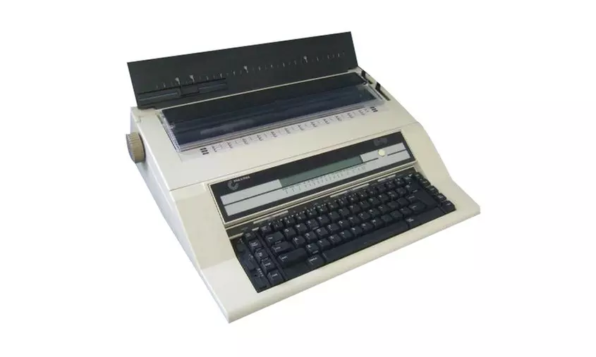 Nakajima AE-740 Electronic Typewriter with Memory and Display - Primary Image