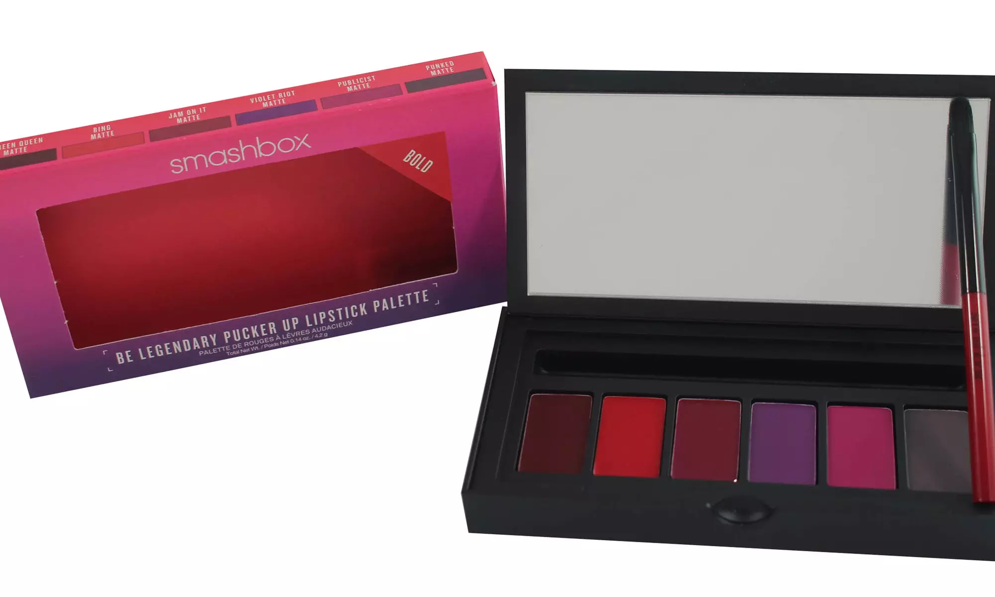 Smashbox Be Legendary Pucker Up Lip Palette Bold New In Box - Primary Image