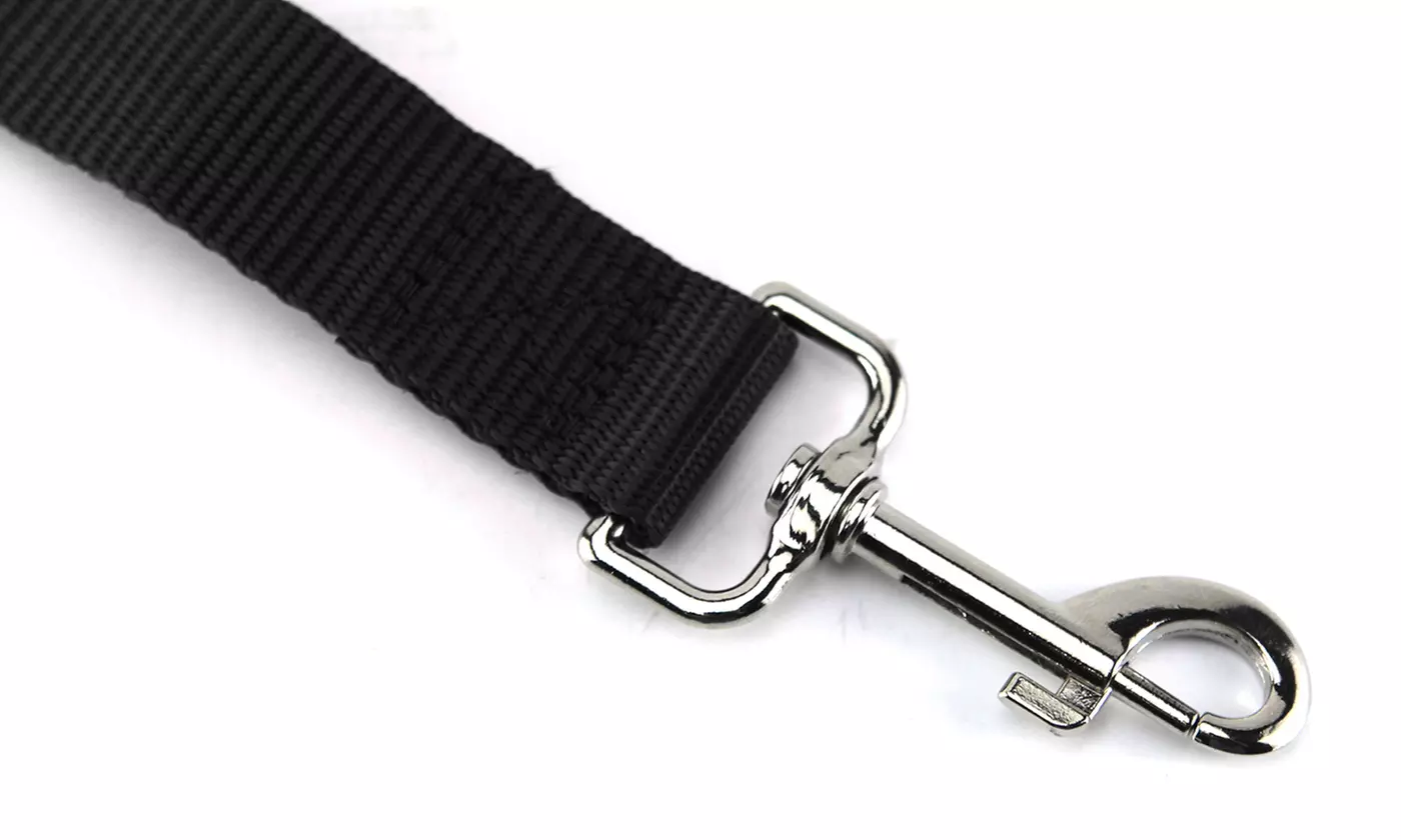 2-Pack Adjustable Pet Dog Cat Safety Leads Car Seat Belt Harness Seatbelt