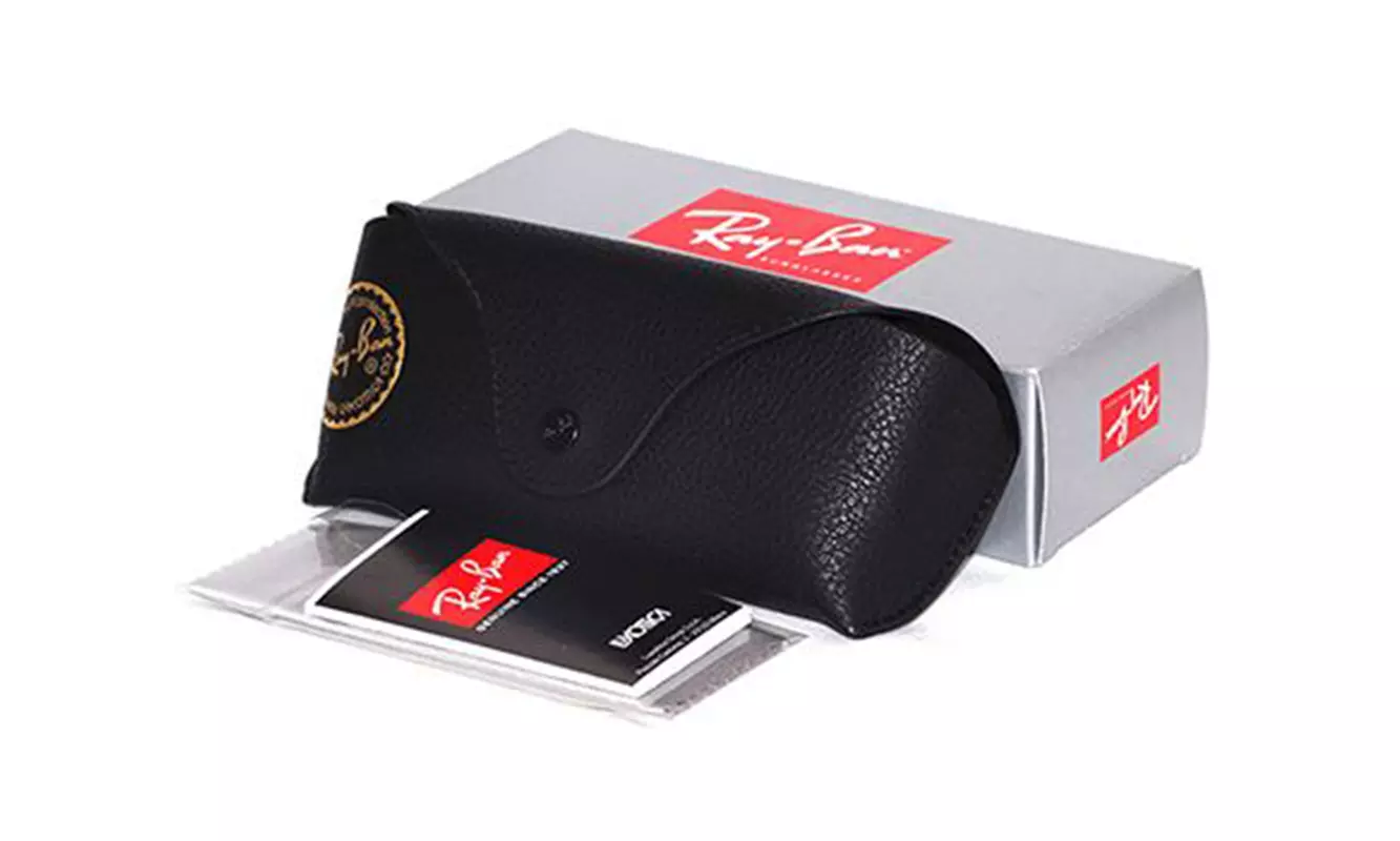 Ray-Ban Erika Polarized Women's Black Metal Sunglasses RB3539 002T3 54 - Second Medium