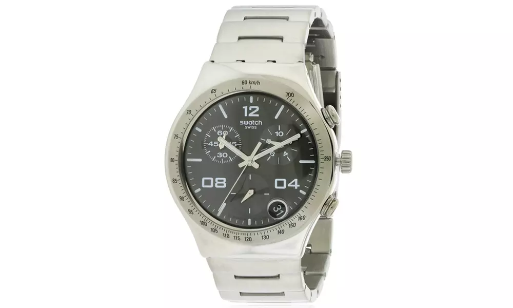 Swatch Blustery Black Mens Watch YCS564G - Primary Image