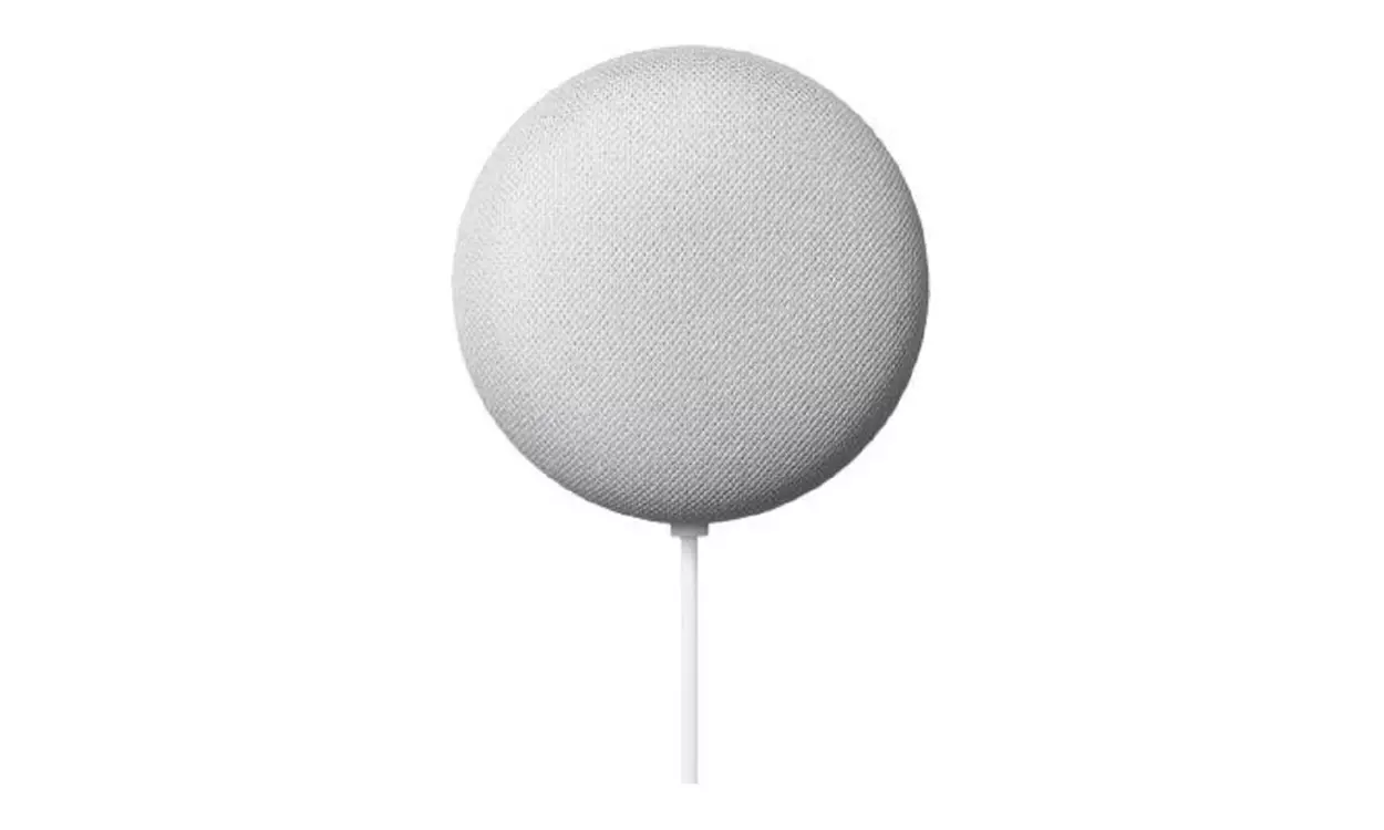 Google Nest Mini (Chalk, 2nd Generation) - Primary Image