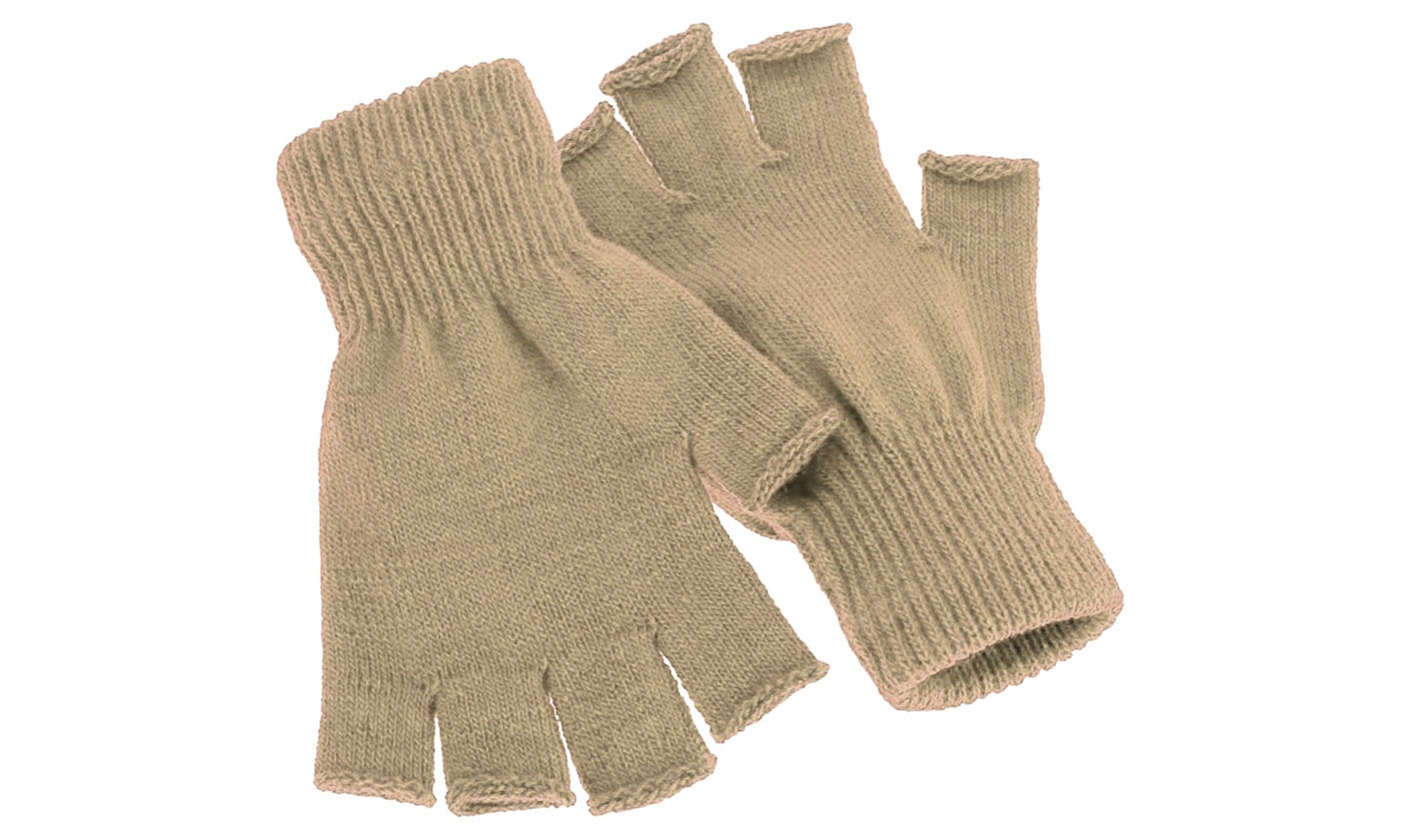 Winter Warm Keep Magic Fingerless Half Finger Knitted Gloves Mittens