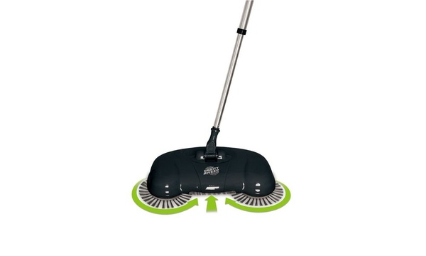 mighty sweep automatic spinning broom