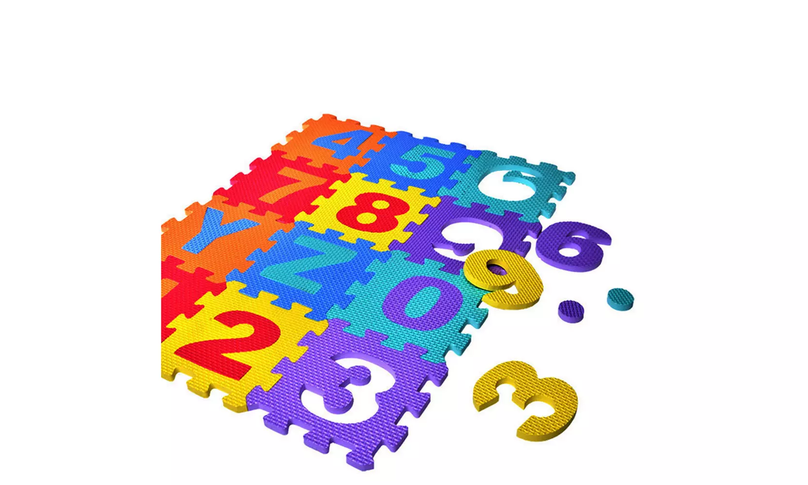 36Pcs Baby Child Number Alphabet Puzzle Foam Maths Educational Toy Gift - Primary Image