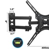 Image 6: Full Motion TV Wall Mount Tilt Swivel For 27"32"37"42"46"47"50"55"inch LED LCD