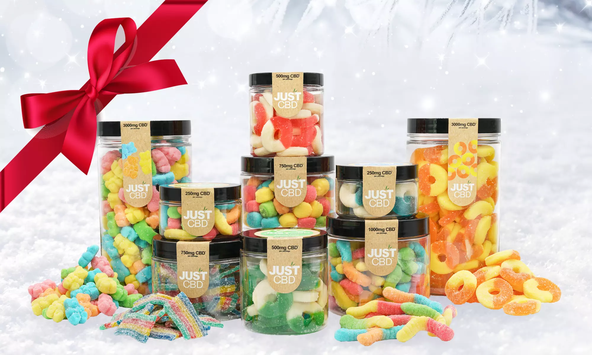CBD Gummies from JustCBD (250mg-3000mg) - Primary Image