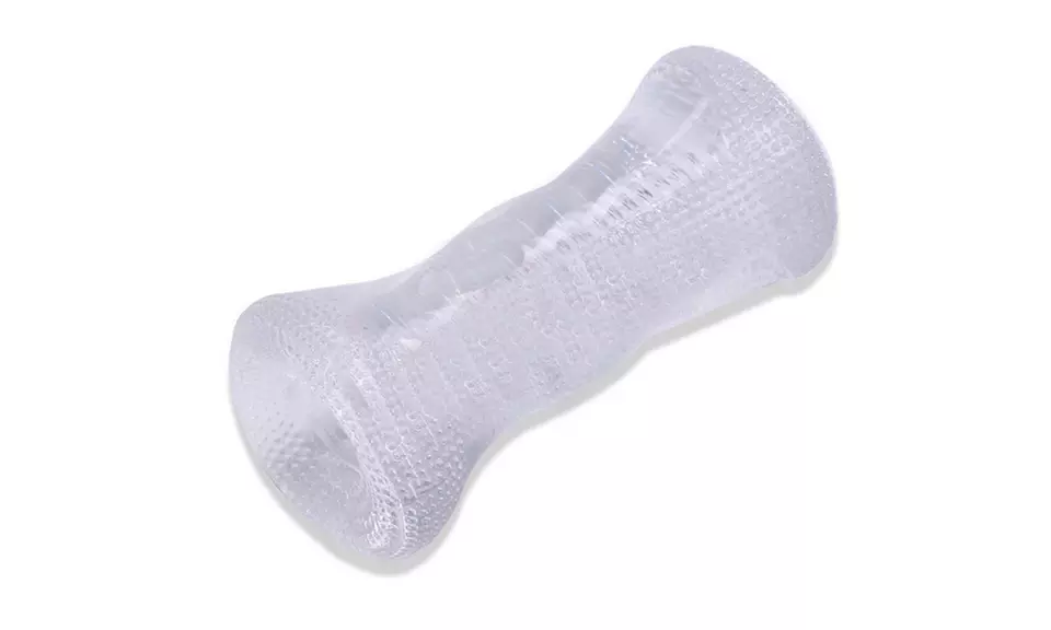 Clear Realistic Silicone Vagina Stroker Time-delay Trainer - Second Medium
