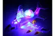 Blue Flame Fighter Jet Battery Operated Kid's Bump and Go Toy Plane - Second Medium
