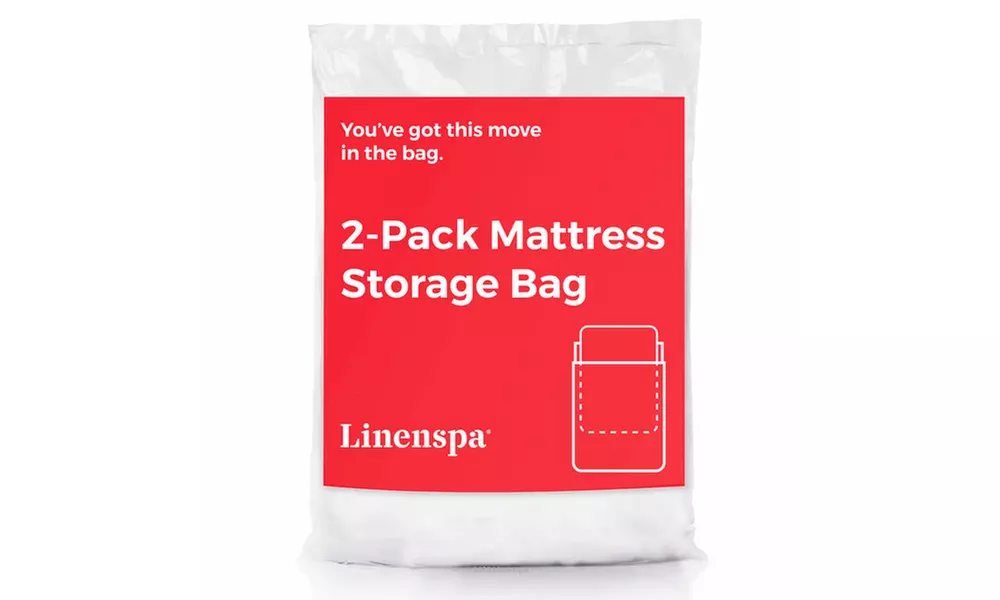 Linenspa Mattress Bags for Moving, Storage and Disposal (2 Pack) - Primary Image