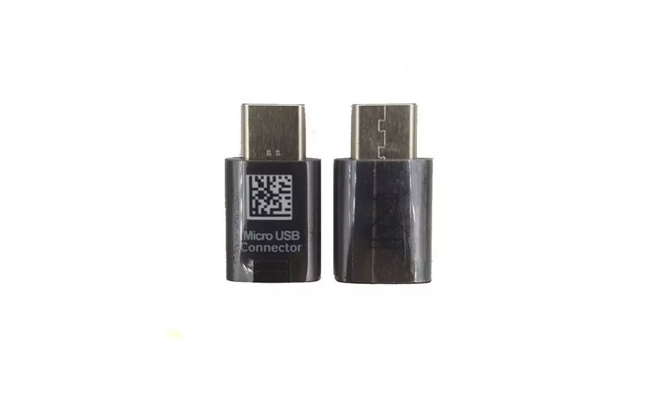 Samsung Micro USB to Type C Connector Adapter for Galaxy S8, S9, MacBook, Switch