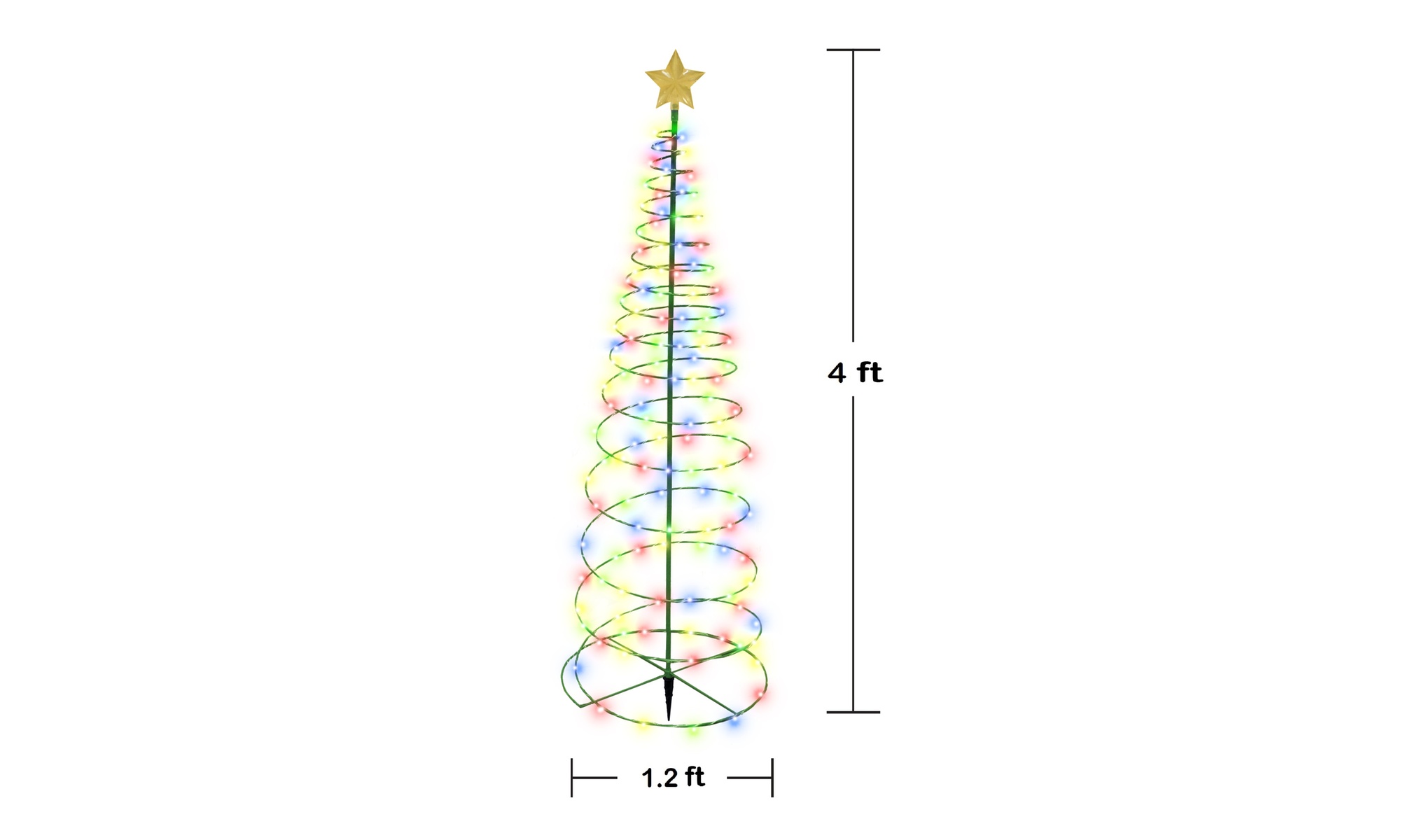 Outdoor Solar LED Christmas Tree Decoration