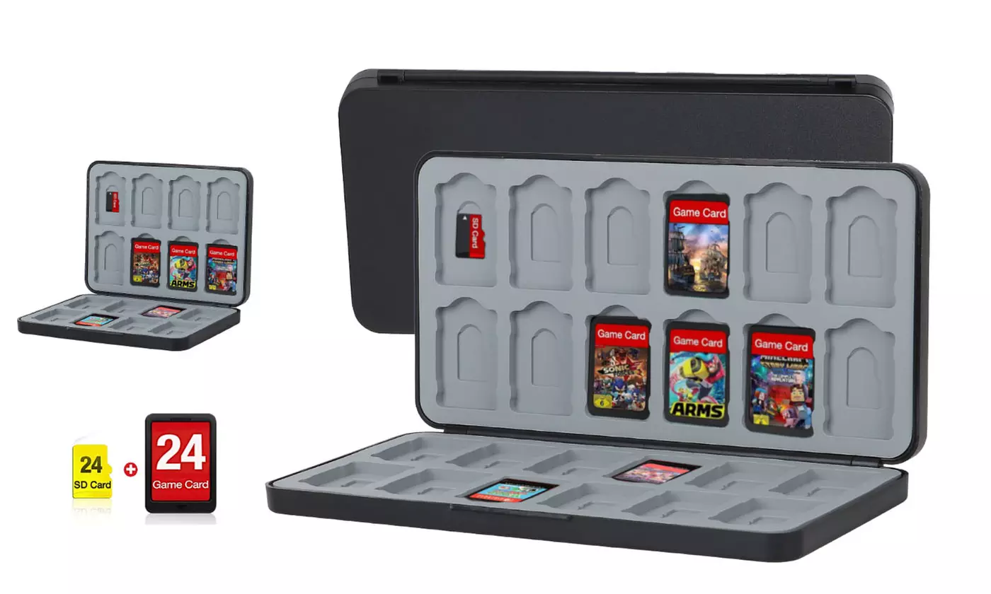 Game Card Case Holder Storage Box Travel Carry Cover For Nintendo Switch / Lite - Primary Image