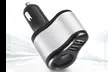 Dual USB Electronic Cigarette Lighter Car Charger - Second Medium