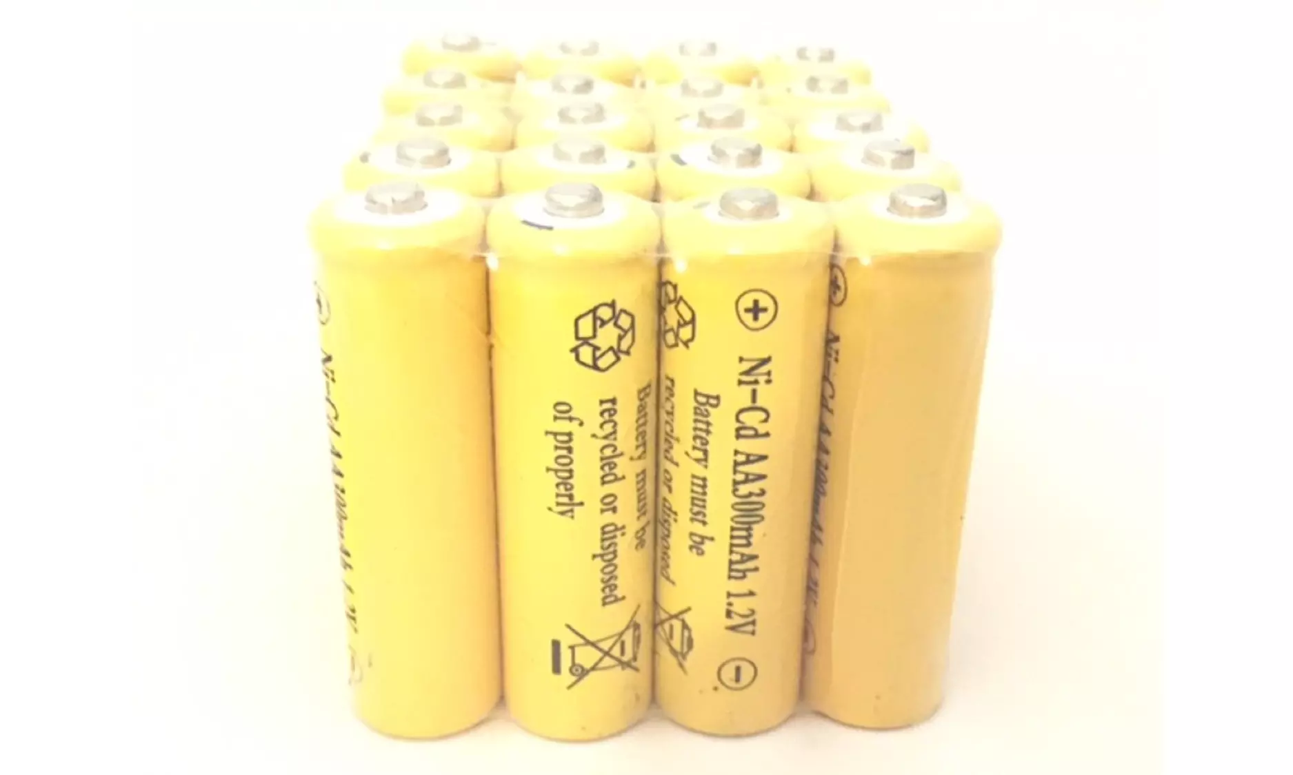 RELIGHTABLE 300mAh AA NiCd 1.2v Rechargeable Batteries Garden Solar Ni-Cd K20 - Second Medium