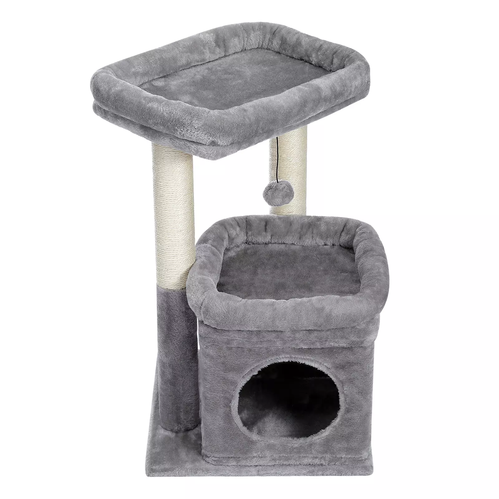 Cat Tree Tower for Indoor Cats with Private Cozy Condo