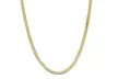 Sterling Silver Flexible Herringbone Chain Necklace - Second Medium