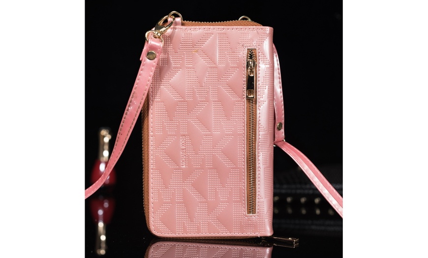 Image 30: Michael Kors Leather Crossbody