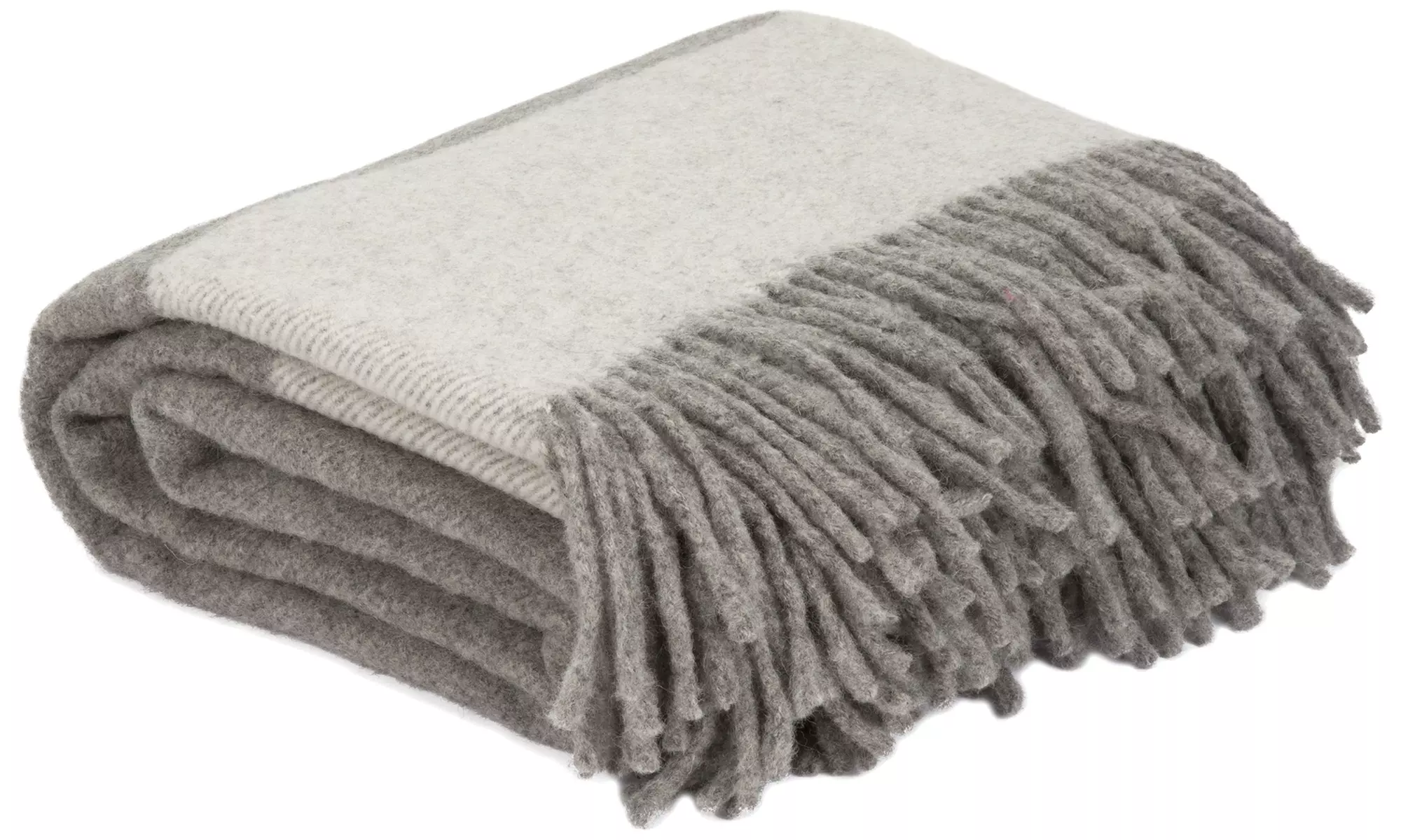 Lavish Home 100% Australian Wool Throw - Second Medium