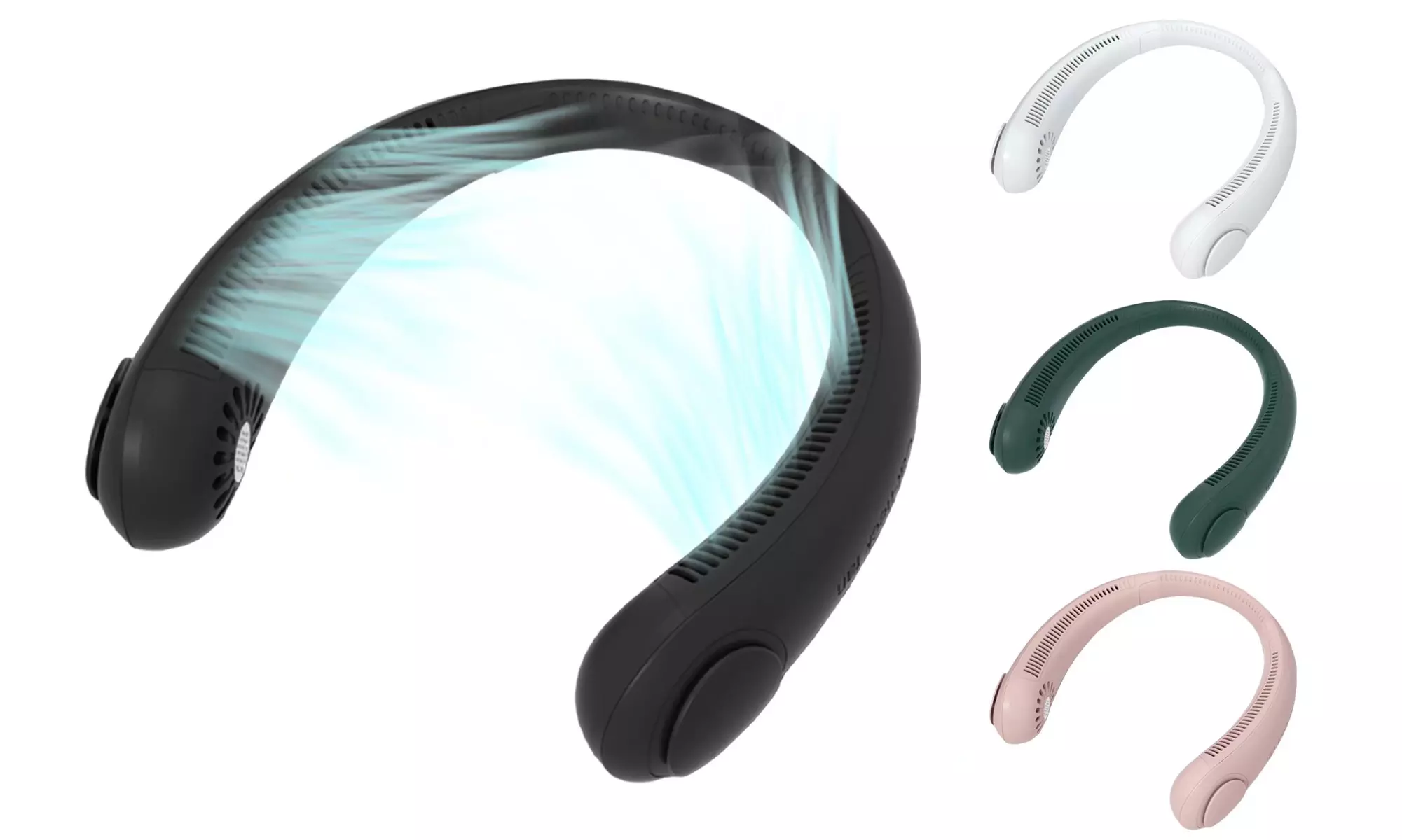 Neck Fan Portable Cooling Hanging Neck Fan Mini Wearable Air Conditioner Fan - Primary Image