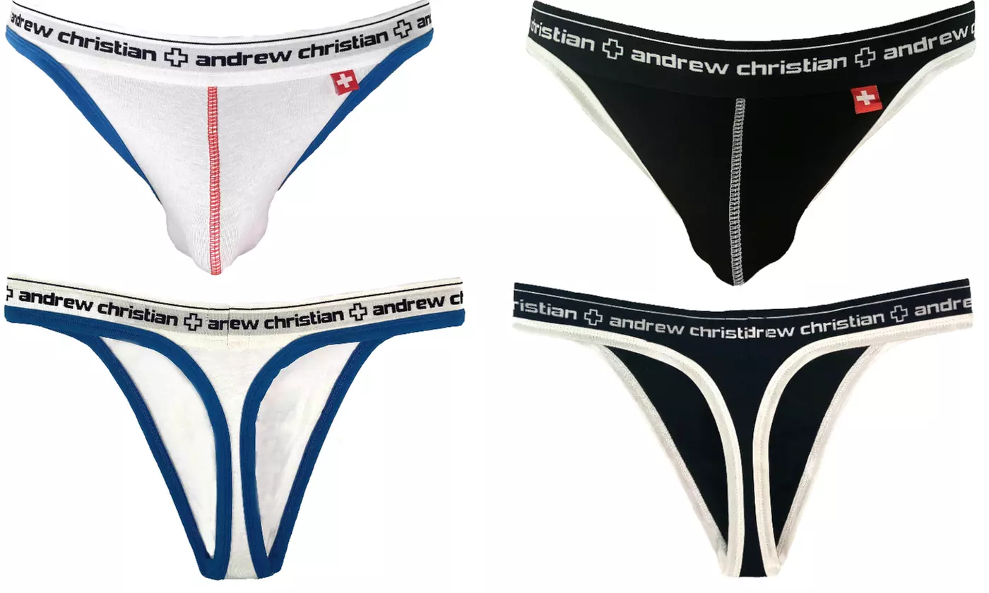 Mens G-strings & Thongs Comfortable Sexy Thong Underwear Tangas Para Hombres  - Primary Image