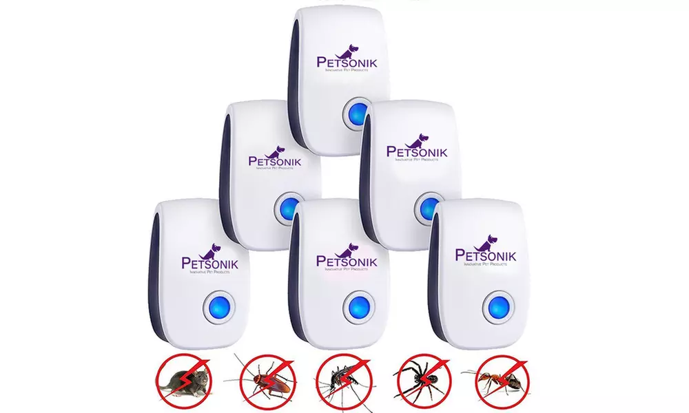 Petsonik Plug-in Ultrasonic Insect and Rodent Pest Repellent (6-Pack) - Primary Image