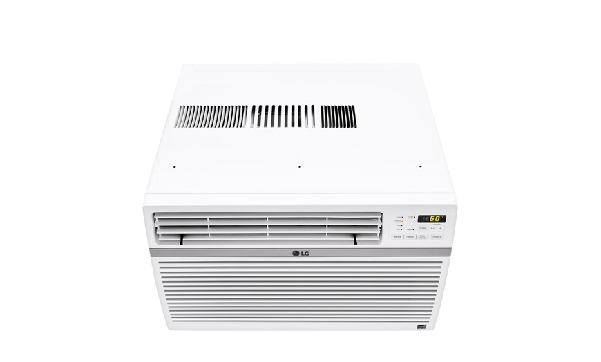 LG 12,000 BTU 115V Window-Mounted Air Conditioner With Remote Control ...