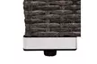Costway 6PC Patio Garden Rattan Furniture Set Sofa Table W/2 Set Cushion Cover - Second Medium