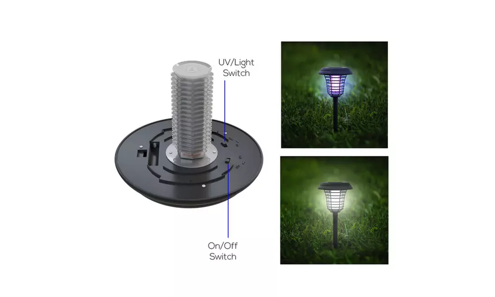 Solar Bug Zapper LED and UV Light - Second Medium
