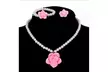 Fashion Imitation pearls beads Kids Girls Necklace set  - Second Medium