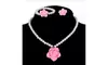 Fashion Imitation pearls beads Kids Girls Necklace set 