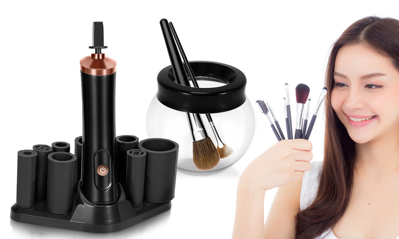 iMounTEK Electric Makeup Brush Cleaner & Dryer with Automatic Brush Spinner