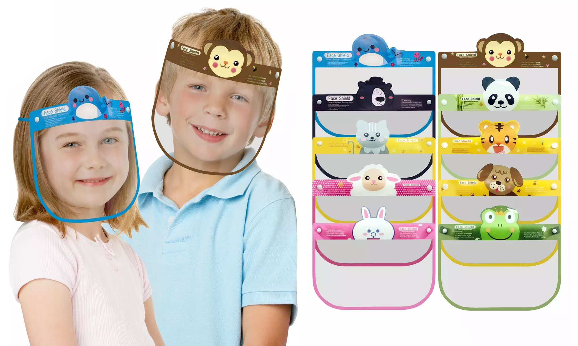 5-Pack Kids' Face Shield - Primary Image