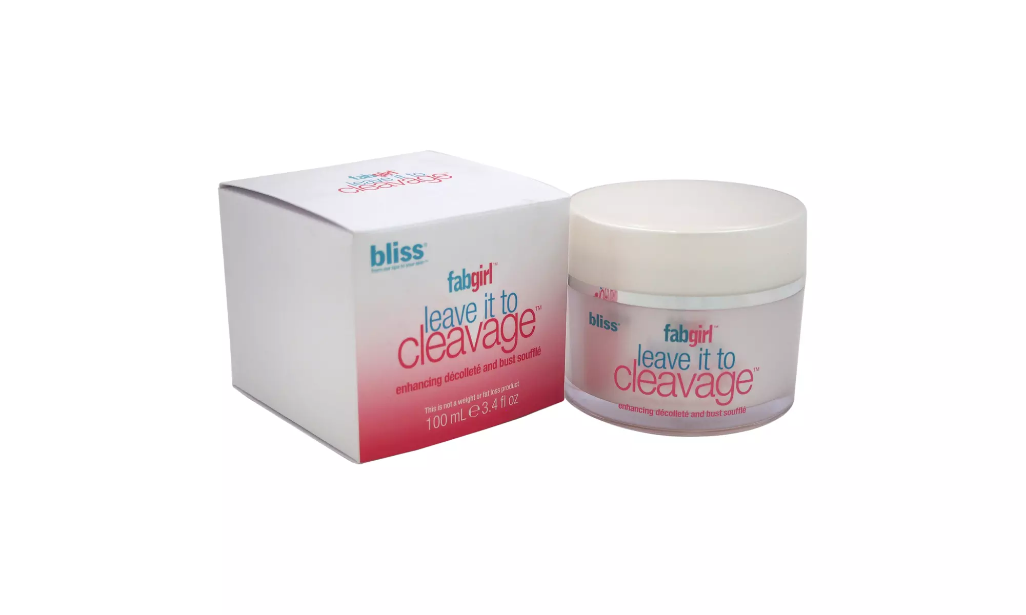 Fab Girl Leave it to Cleavage by Bliss for Women - 3.4 oz Cream - Primary Image