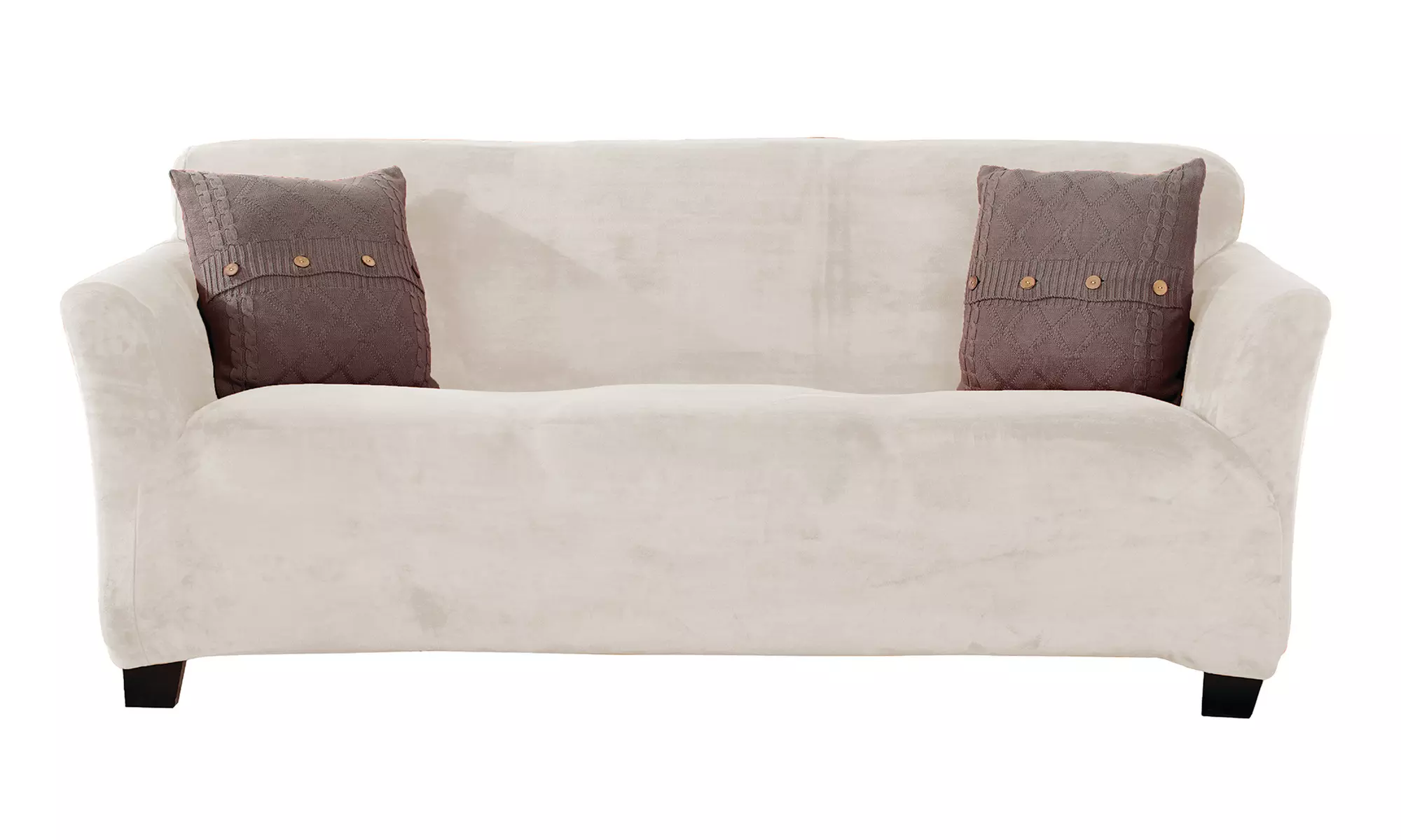 FreshFolds Plush Stretch Sofa Cover 