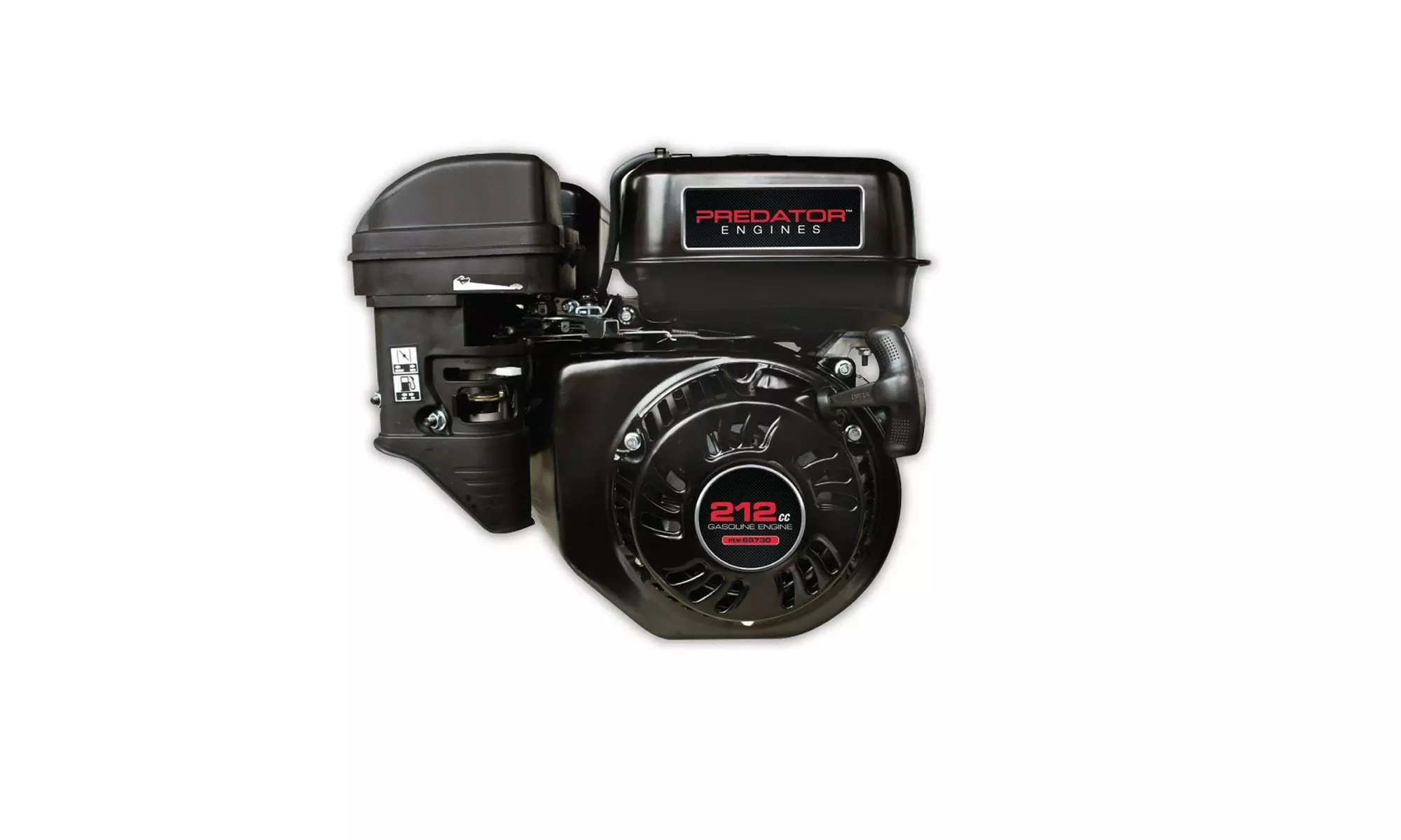 6.5 HP (212cc) OHV Horizontal Shaft Gas Engine MiniBike Go Cart Snowblower FEDEX - Primary Image