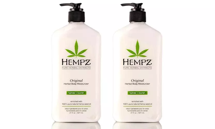 Hempz Original Natural Hemp Seed Oil Body Moisturizer, 21 oz, 2 Pack - Primary Image