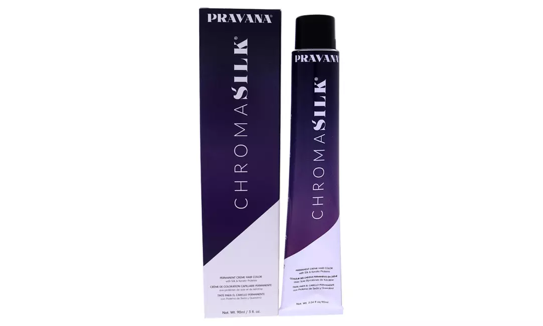 Pravana ChromaSilk Creme Hair Color - 4N Brown For Unisex 3 oz Hair Color - Primary Image