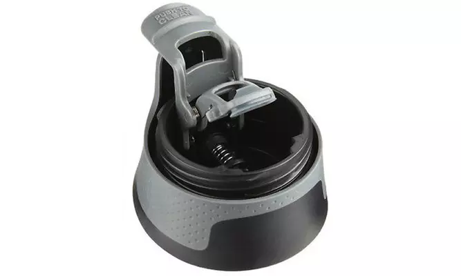 New Black/Gray Contigo West Loop 2.0 Autoseal Replacement Easy Clean Lid   - Second Medium