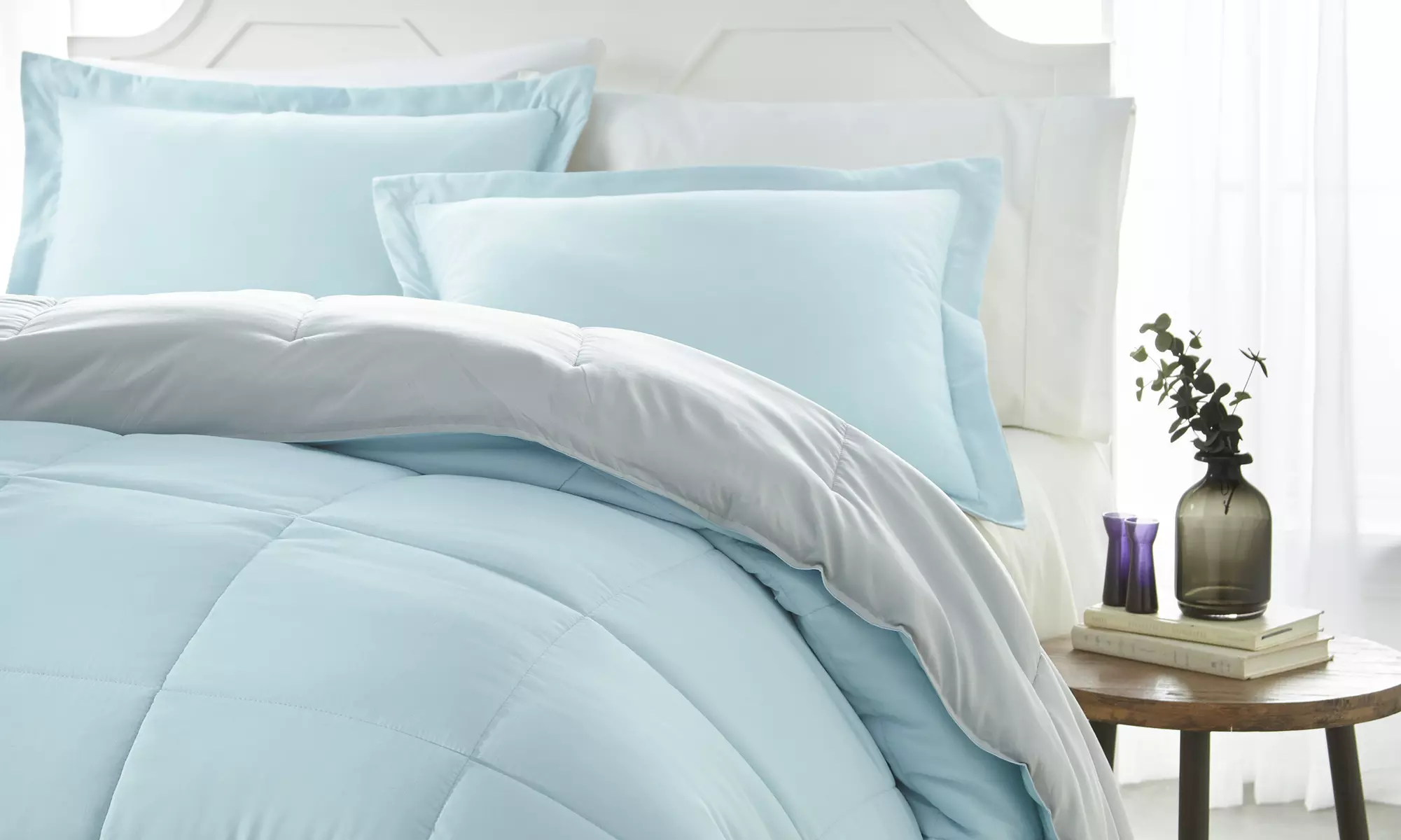 Soft Essentials All-Season Down Alt Reversible Comforter - Primary Image