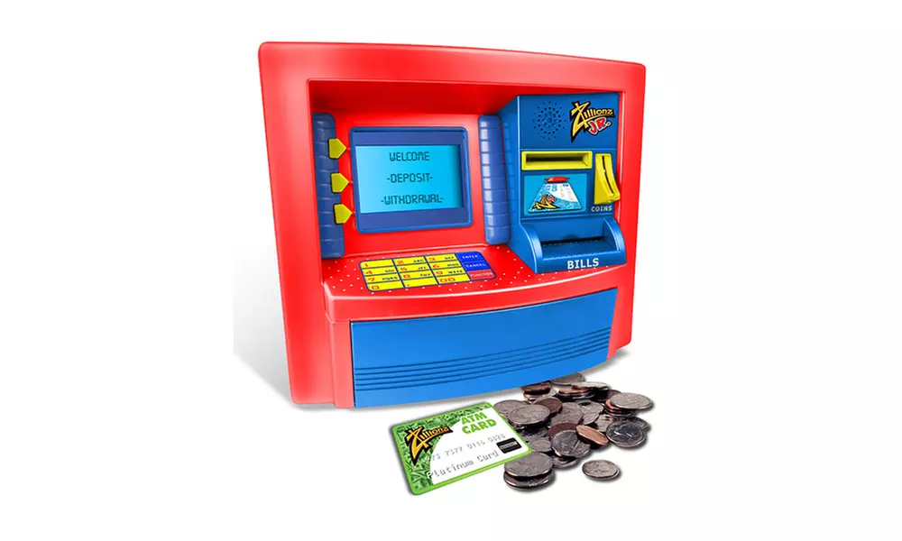 Jr. Deluxe Savings Goal ATM Bank - Second Medium