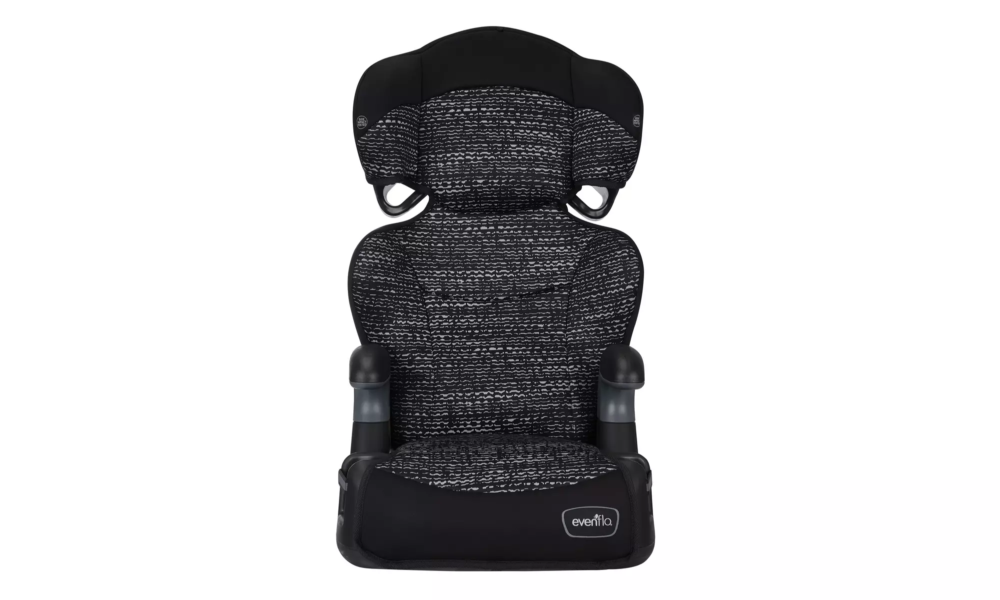 Evenflo BIg Kid LX High Back Booster, Static Black - Primary Image