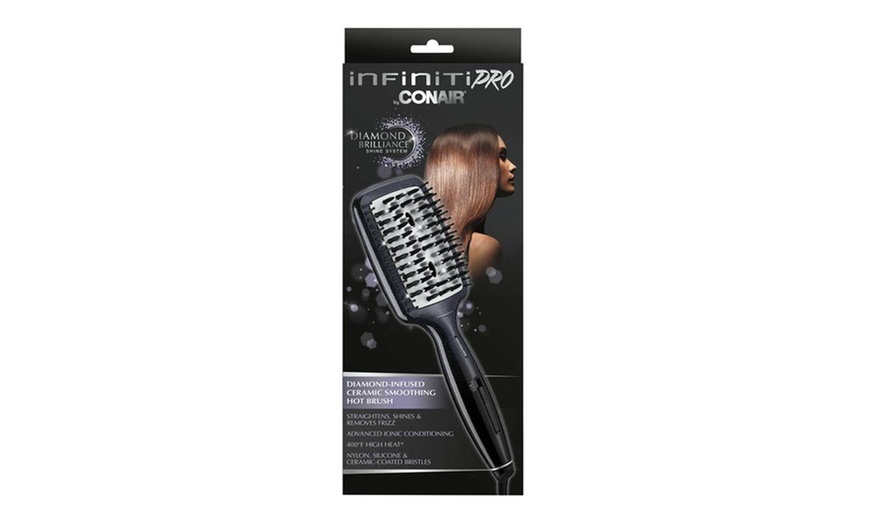 Infinitipro by conair diamond brilliance outlet shine system ionic straightening brush