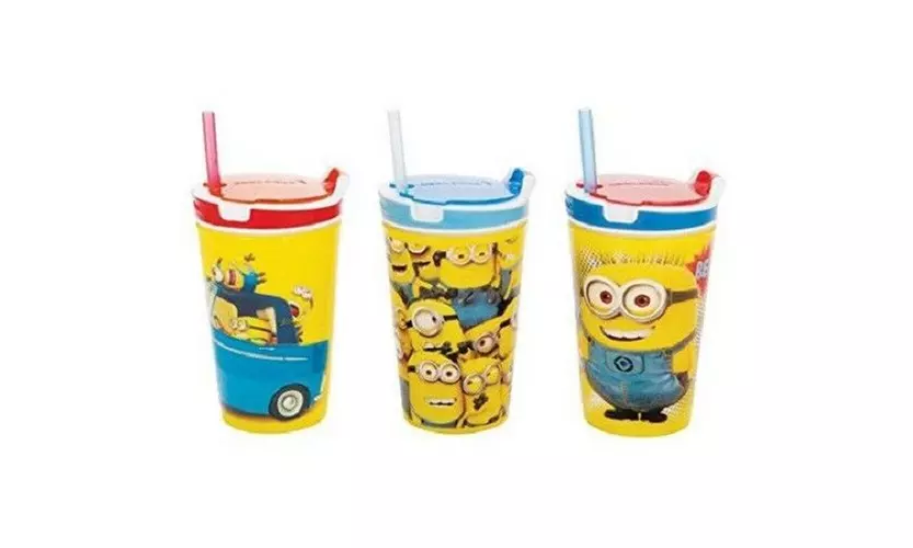 Snackeez Jr. Despicable Me Minions 2-in-1 Snack and Drink Cup, Designs Varies - Second Medium